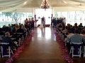 sharing vows on a beautiful summers day at House  Estate