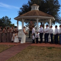 outdoor gazebo wedding venues in Houston