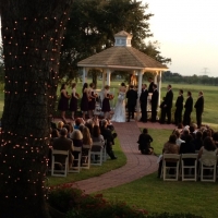 evening wedding at House  Estate - wedding venue in Houston Tx
