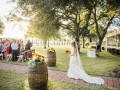 Outdoor-ceremony-with-whiskey-barrels