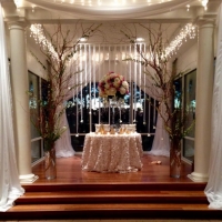 bride and groom table for reception dinner.JPG