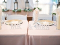 his and her wedding table pics by Eric & Jenn Photography