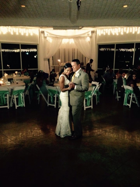 brides dance indoor wedding - wedding venue photos