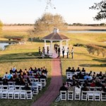 Outdoor Lake wedding