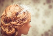 wedding hair for bride