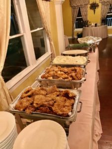 wedding buffet food in Houston
