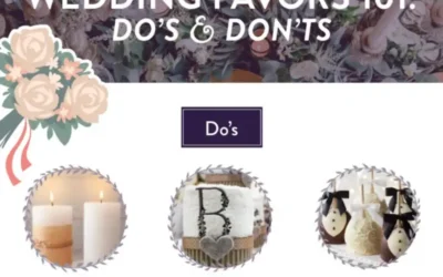 Tips for Giving Memorable Wedding Favors